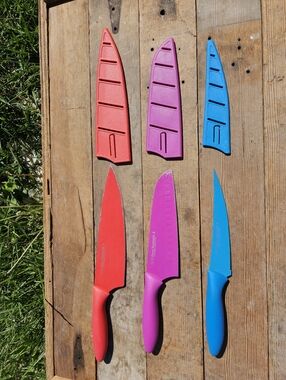 3 Pure Komachi 2 HD Coated High Carbon Stainless Steel Chefs Knife Knives Chef